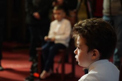Liturghie şi filantropie la Catedrala Arhiepiscopală din Galaţi – fotografia 34