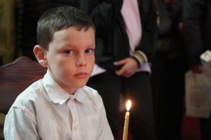 Liturghie şi filantropie la Catedrala Arhiepiscopală din Galaţi – fotografia 47