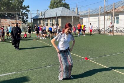 Tabăra de vară „Credință, Sport și Comuniune“ în localitatea Vameş – fotografia 38