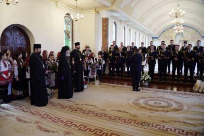 Colindători la Centrul Eparhial al Arhiepiscopiei Dunării de Jos – fotografia 16