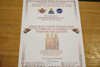 Simpozion interliceal organizat de Seminarul Teologic Ortodox „Sfântul Andrei“ din Galaţi – fotografia 2