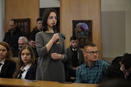 Simpozion interliceal organizat de Seminarul Teologic Ortodox „Sfântul Andrei“ din Galaţi – fotografia 29