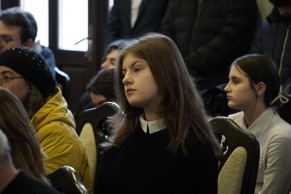 Simpozion interliceal organizat de Seminarul Teologic Ortodox „Sfântul Andrei“ din Galaţi – fotografia 38