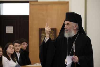 Simpozion interliceal organizat de Seminarul Teologic Ortodox „Sfântul Andrei“ din Galaţi – fotografia 46