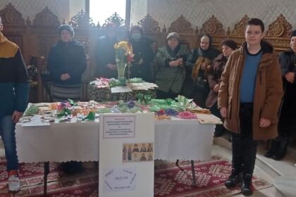 Parohia „Sfântul Spiridon Nou“ din Brăila în colaborare cu Școala Gimnazială „Fănuș Neagu“ Brăila au desfășurat proiectul „Arc peste timp“ – fotografia 8