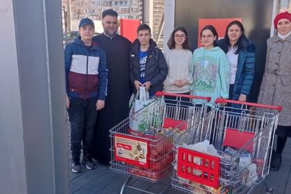 Parohia „Sfântul Spiridon Nou“ din Brăila în colaborare cu Școala Gimnazială „Fănuș Neagu“ Brăila au desfășurat proiectul „Arc peste timp“ – fotografia 11