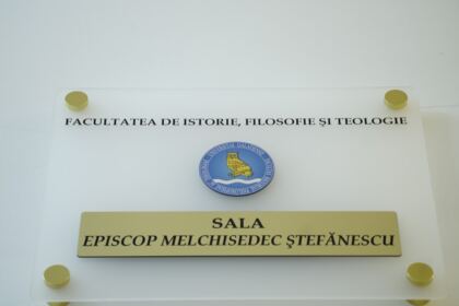 Conferinţă în cadrul Facultăţii de Istorie, Filosofie şi Teologie din Galaţi – fotografia 1