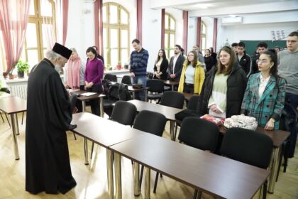 Conferinţă în cadrul Facultăţii de Istorie, Filosofie şi Teologie din Galaţi – fotografia 8