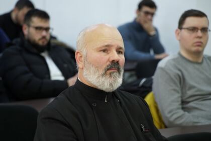 Conferinţă în cadrul Facultăţii de Istorie, Filosofie şi Teologie din Galaţi – fotografia 14