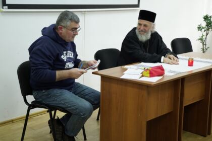 Conferinţă în cadrul Facultăţii de Istorie, Filosofie şi Teologie din Galaţi – fotografia 32