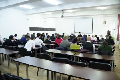 Conferinţă în cadrul Facultăţii de Istorie, Filosofie şi Teologie din Galaţi – fotografia 36