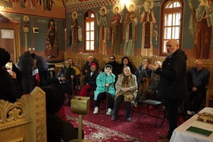 Rugăciune şi filantropie pentru vâstnicii din cadrul unui azil din Galaţi – fotografia 12