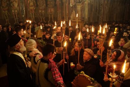 Tradiţionalul pelerinaj al luminii la Galaţi – fotografia 42