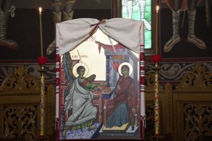 Olimpiada interdisciplinară „Cultură şi spiritualitate românească“ în Arhiepiscopia Dunării de Jos – fotografia 13