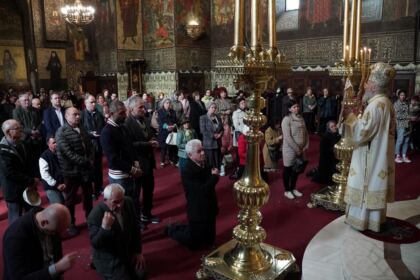 Slujire arhierească şi vizite misionare în Duminica Sfintei Cuvioase Maria Egipteanca în Arhiepiscopia Dunării de Jos – fotografia 12
