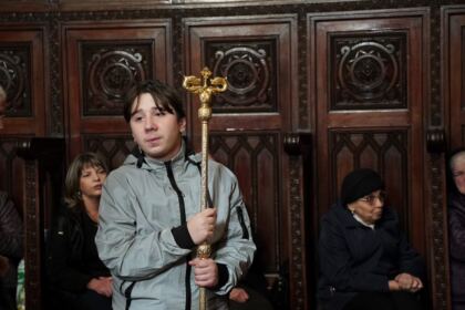 Slujire arhierească şi vizite misionare în Duminica Sfintei Cuvioase Maria Egipteanca în Arhiepiscopia Dunării de Jos – fotografia 21