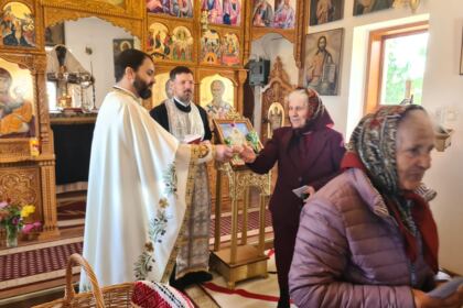 Slujire arhierească şi vizite misionare în Duminica Sfintei Cuvioase Maria Egipteanca în Arhiepiscopia Dunării de Jos – fotografia 3
