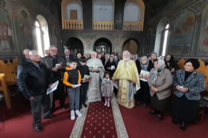Slujire arhierească şi vizite misionare în Duminica Sfintei Cuvioase Maria Egipteanca în Arhiepiscopia Dunării de Jos – fotografia 6