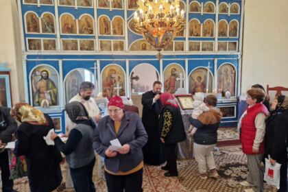 Slujire arhierească şi vizite misionare în Duminica Sfintei Cuvioase Maria Egipteanca în Arhiepiscopia Dunării de Jos – fotografia 18