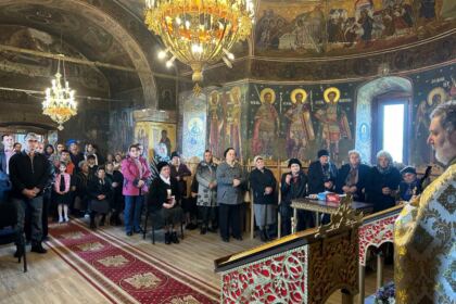 Slujire arhierească şi vizite misionare în Duminica Sfintei Cuvioase Maria Egipteanca în Arhiepiscopia Dunării de Jos – fotografia 33