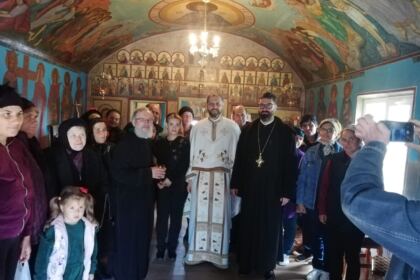Slujire arhierească şi vizite misionare în Duminica Sfintei Cuvioase Maria Egipteanca în Arhiepiscopia Dunării de Jos – fotografia 39