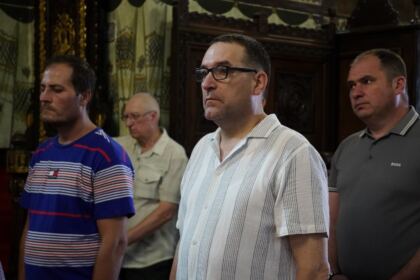 Slujire arhierească şi vizita unui grup de studenți germani în Eparhia Dunării de Jos – fotografia 34