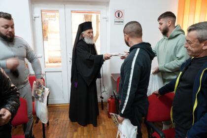 Rugăciune şi binecuvântare în Penitenciarul Brăila – fotografia 46