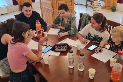 Activitate de vacanţă la Așezământul „Sfântul Pantelimon” – Lacu Sărat – fotografia 4
