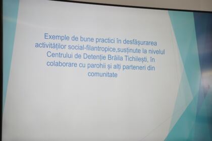 Proiect dedicat reabilitării deţinuţilor, implementat la Brăila – fotografia 2