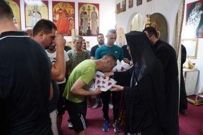 Rugăciune, recunoştinţă şi filantropie la Penitenciarul Galaţi – fotografia 39
