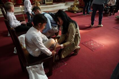Rugăciune şi filantropie la Catedrala Arhiepiscopală din Galaţi – fotografia 34