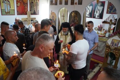 Duminica Învierii la Penitenciarul din Galaţi – fotografia 19