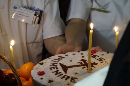 Rugăciune şi binecuvântare pentru bolnavii şi cadrele medicale de la Spitalul „Sf. Ap. Andrei“ din Galaţi – fotografia 43