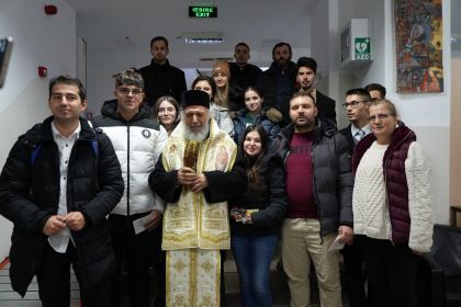 Căminele Universităţii „Dunărea de Jos” din Galaţi au fost binecuvântate – fotografia 46