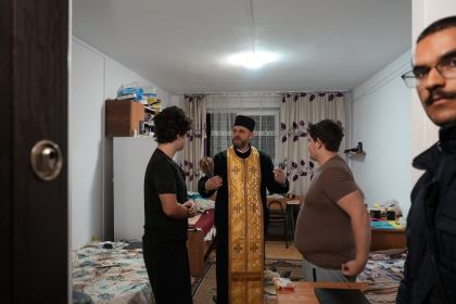 Căminele Universităţii „Dunărea de Jos” din Galaţi au fost binecuvântate – fotografia 53