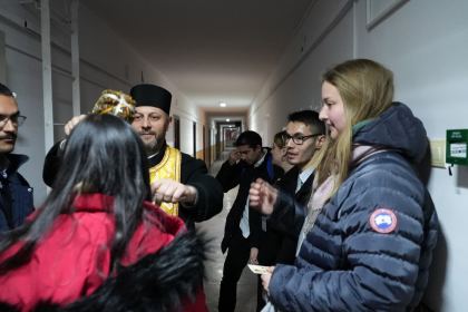 Căminele Universităţii „Dunărea de Jos” din Galaţi au fost binecuvântate – fotografia 58