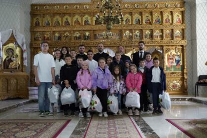 Programul eparhial pentru copiii sinistraţi continuă în Arhiepiscopia Dunării de Jos – fotografia 30