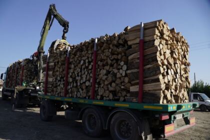 Noi transporturi cu lemne de fag pentru sinistraţi – fotografia 6