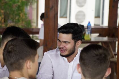 Activităţi cu tinerii la Aşezământul „Sf. M. Mc. Pantelimon“ – Lacu Sărat – fotografia 17