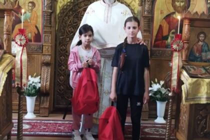 Daruri pentru 40 de copii la început de an şcolar în parohiile Piscu II şi Izvoarele – fotografia 9