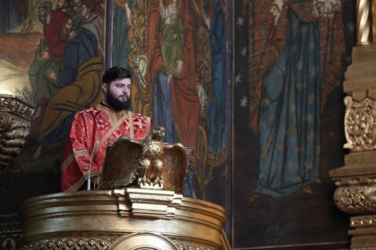 Rânduiala spălării picioarelor la Catedrala Arhiepiscopală din Galaţi – fotografia 29
