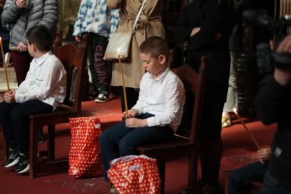 Rânduiala spălării picioarelor la Catedrala Arhiepiscopală din Galaţi – fotografia 42