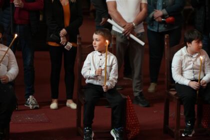 Rânduiala spălării picioarelor la Catedrala Arhiepiscopală din Galaţi – fotografia 43