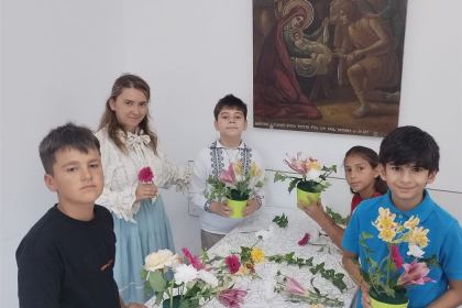 Activităţi creative şi recreative pentru copii, în Parohia Viziru – fotografia 7