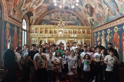 Excursie pentru 60 de copii din Protopopiatul Însurăţei – fotografia 13