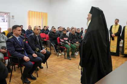 Rugăciune şi binecuvântare la Penitenciarul Brăila – fotografia 22