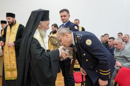 Rugăciune şi binecuvântare la Penitenciarul Brăila – fotografia 25