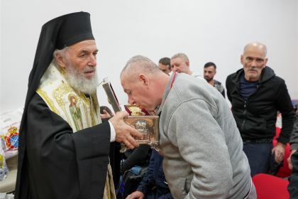 Rugăciune şi binecuvântare la Penitenciarul Brăila – fotografia 26