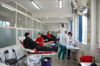 O nouă acţiune de donare de sânge în municipiul Brăila – fotografia 18