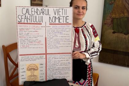 Sfântul Cuvios Dometie, prieten al copiilor din parohiile Scărlătești și Vultureni – fotografia 13